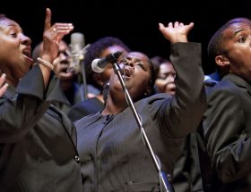 African American choir.