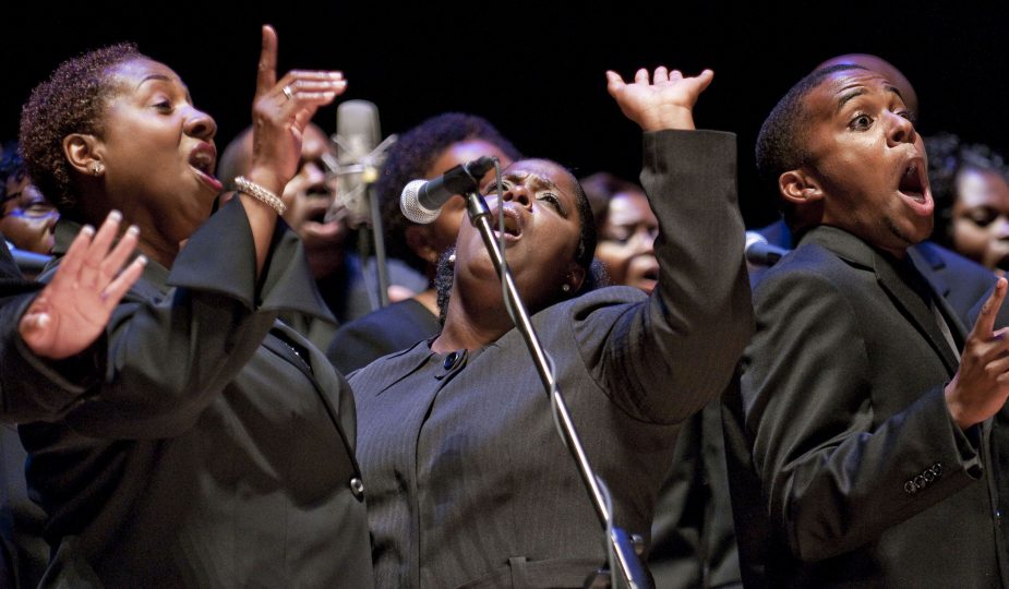 African American choir.