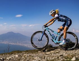 mountain bikes