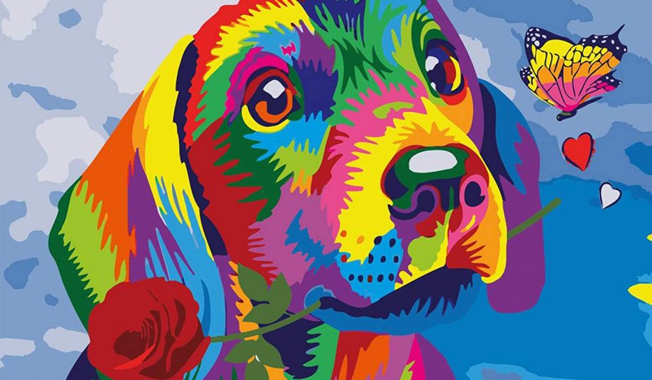 Dog Paint by Number