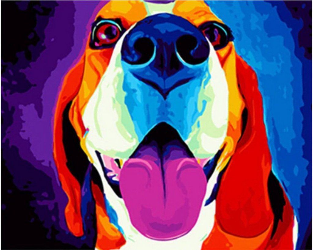Dog Paint by Number